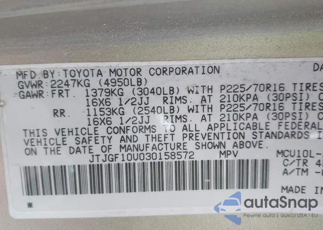 JTJGF10U030158572: 44098977