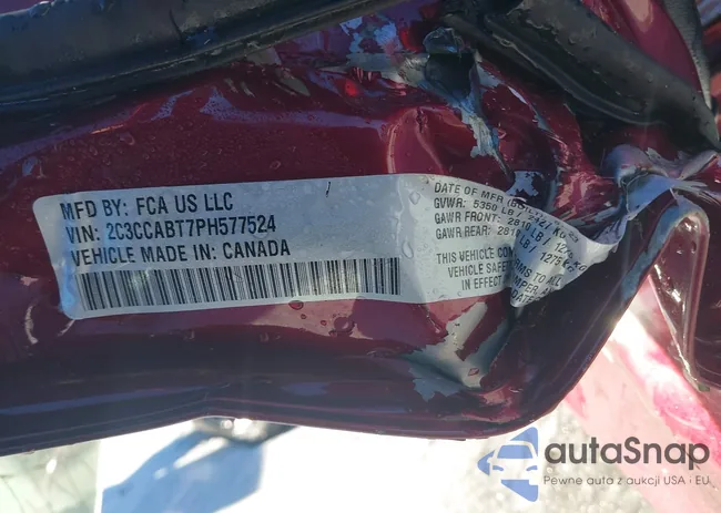 2C3CCABT7PH577524: 44099066