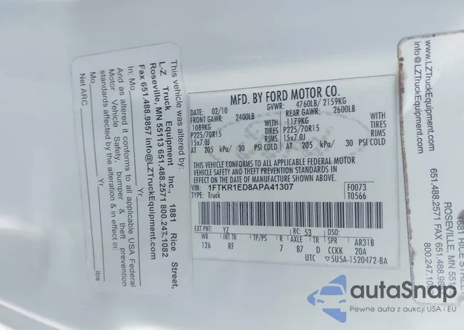 1FTKR1ED8APA41307: 44098228