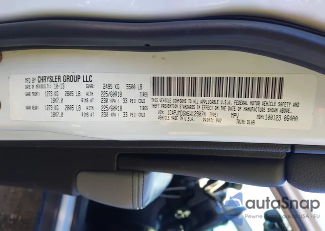 1C4PJMDSXEW129074: 44098233