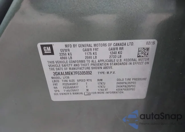 2GKALMEK7F6305092: 44098295