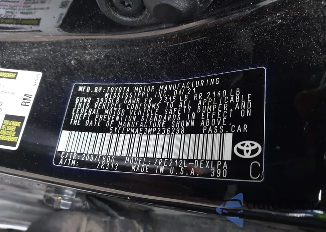 5YFEPMAE3MP236298: 44098355