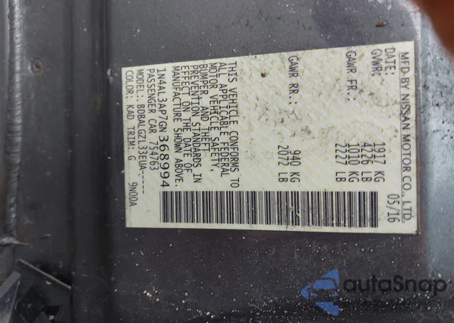 1N4AL3AP7GN368994: 44099551