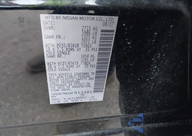 5N1DR2MN1HC913381: 44099926