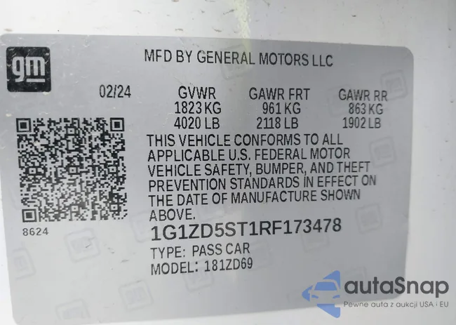 1G1ZD5ST1RF173478: 44100006