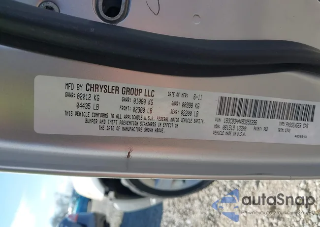 1B3CB3HA4BD255396: 44100086