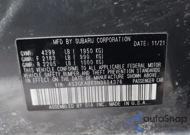 4S3GKAB69N3604376: 44100544