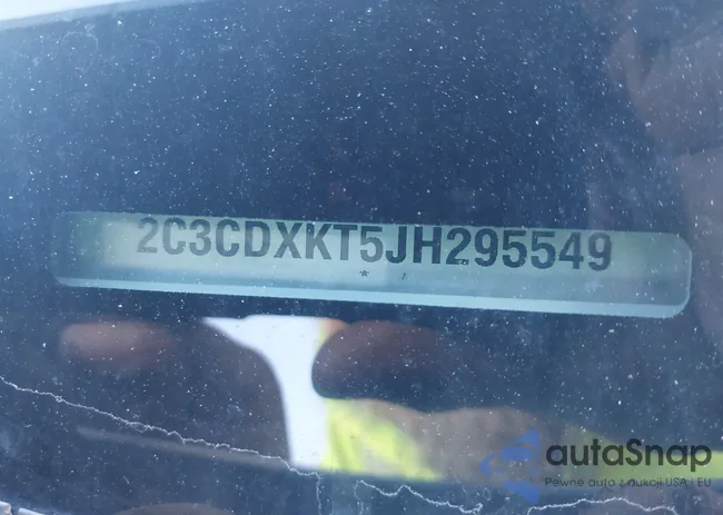 2C3CDXKT5JH295544: 44100609