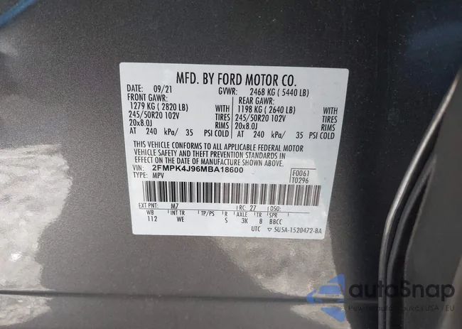 2FMPK4J96MBA18600: 44100683