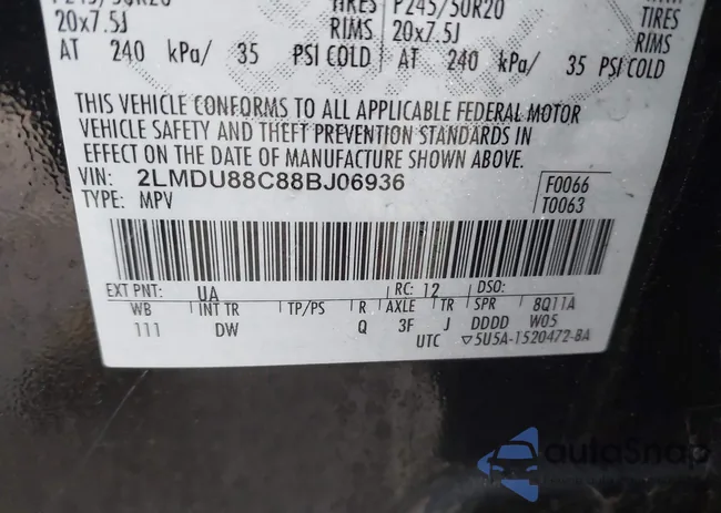 2LMDU88C88BJ06936: 44100984