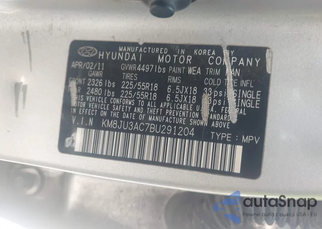 KM8JU3AC7BU291200: 44100303