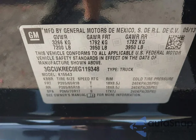 3GCUKREC0EG119348: 44101550