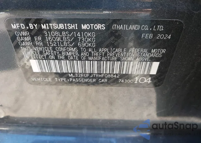 ML32FUFJ7RHF08842: 44101602