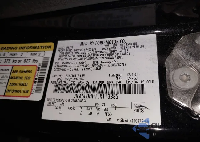 3FA6P0HD1LR113382: 44101635