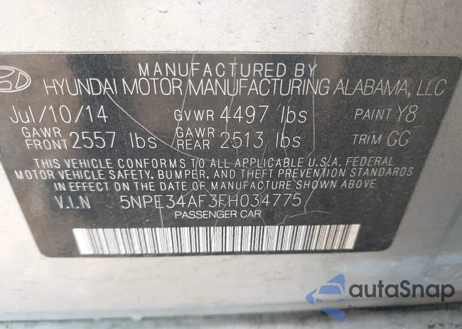 5NPE34AF3FH034775: 44101697