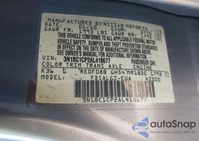 3N1BC1CP2AL418677: 44101930