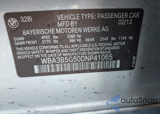 WBA3B5G50DNP41065: 44101952