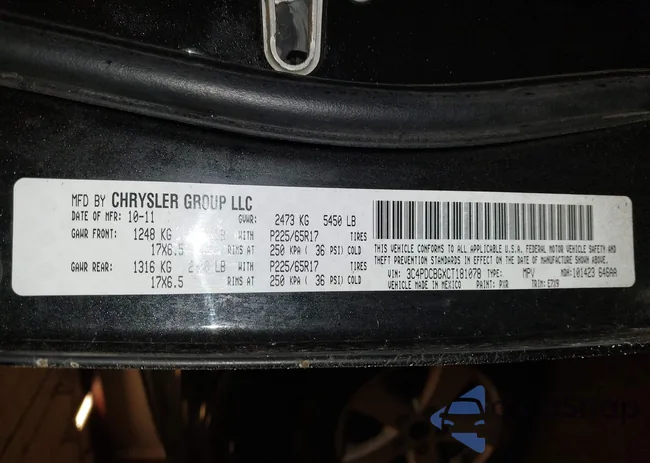 3C4PDCBGXCT181078: 44102113