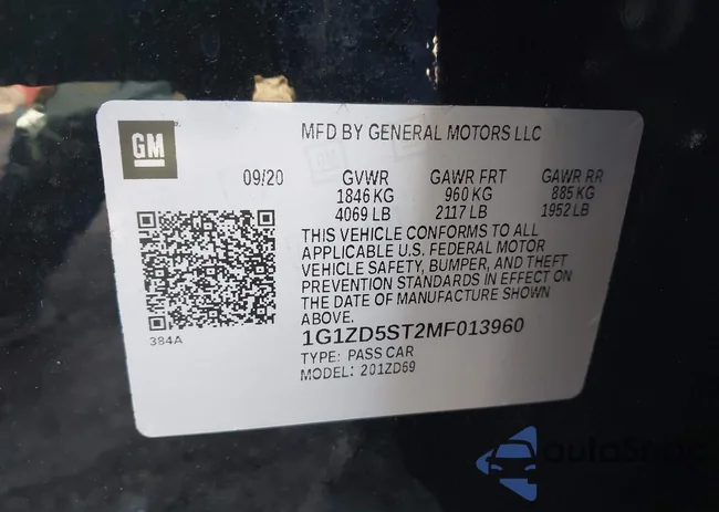 1G1ZD5ST2MF013960: 44101153