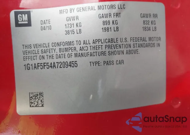 1G1AF5F54A7209455: 44101195