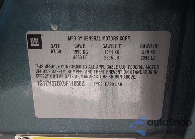 1G1ZH57BX9F110562: 44101372