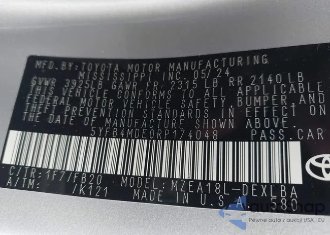 5YFB4MDE0RP174048: 44102695