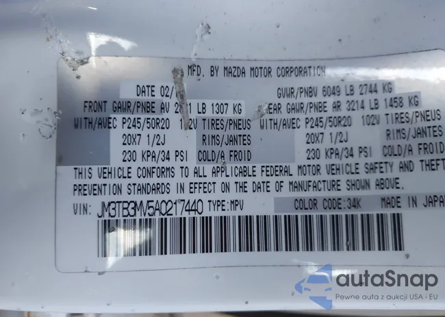 JM3TB3MV5A0217440: 44102730