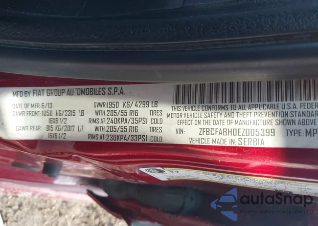 ZFBCFABH0EZ005399: 44102977