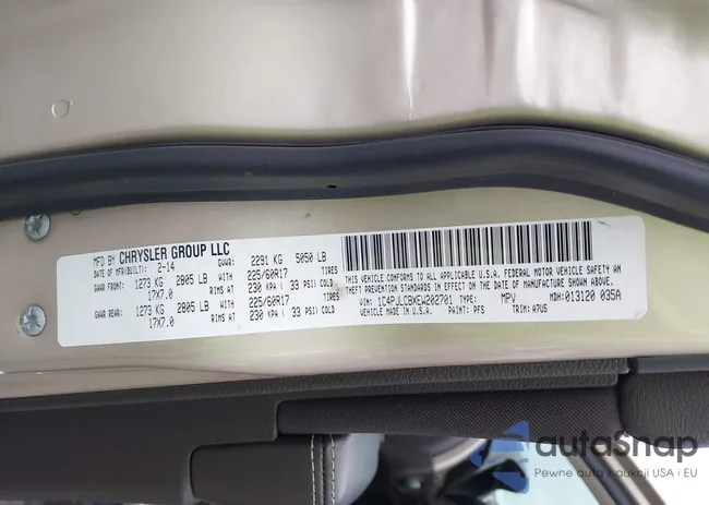 1C4PJLCBXEW202701: 44102453