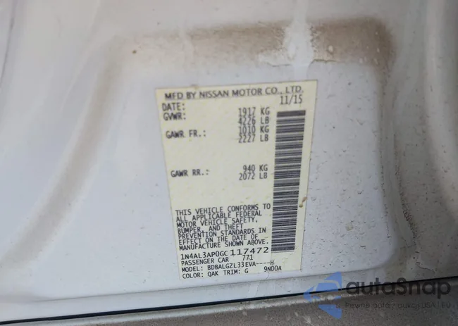 1N4AL3AP0GC117472: 44102464