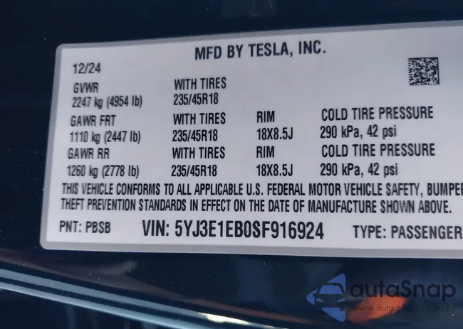 5YJ3E1EB0SF916924: 44103664