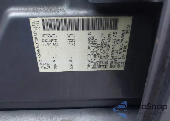 1N4BL2AP4CN414175: 44103887