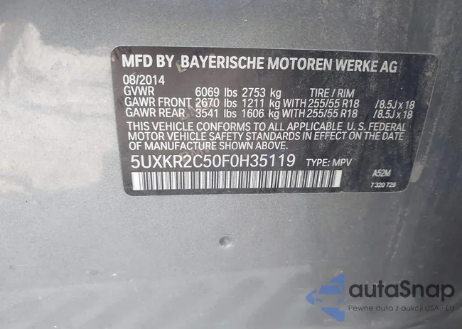 5UXKR2C50F0H35119: 44104547