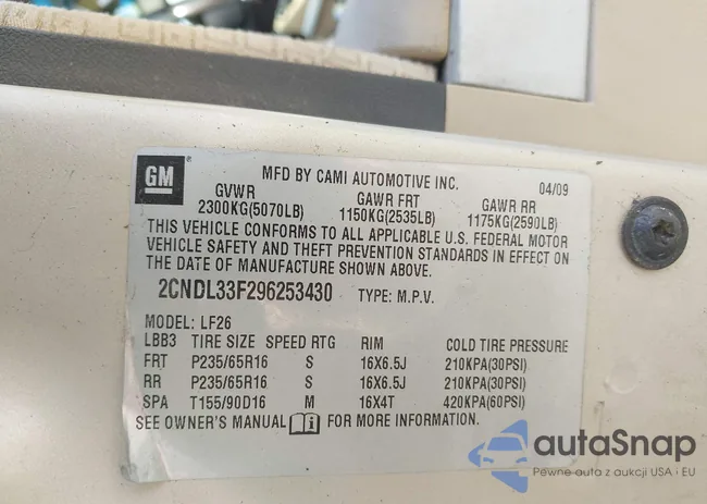 2CNDL33F296253430: 44104624