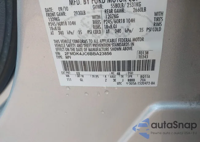 2FMDK4JC6BBA23856: 44104688