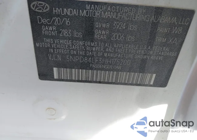 5NPD84LF3HH175200: 44105130