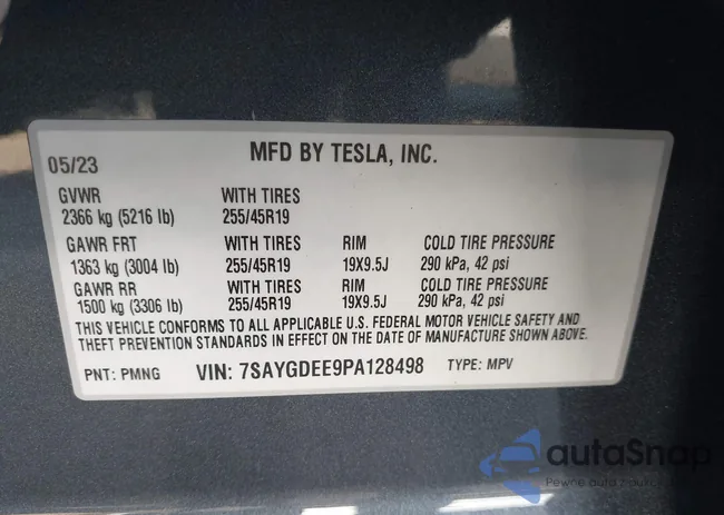 7SAYGDEE9PA128498: 44104168