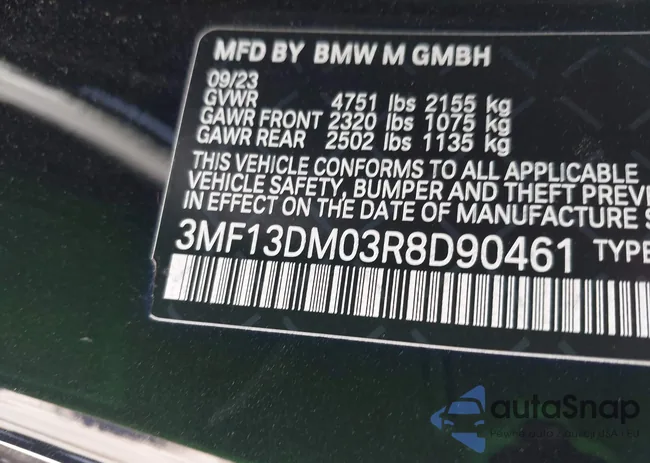 3MF13DM03R8D90461: 44104264