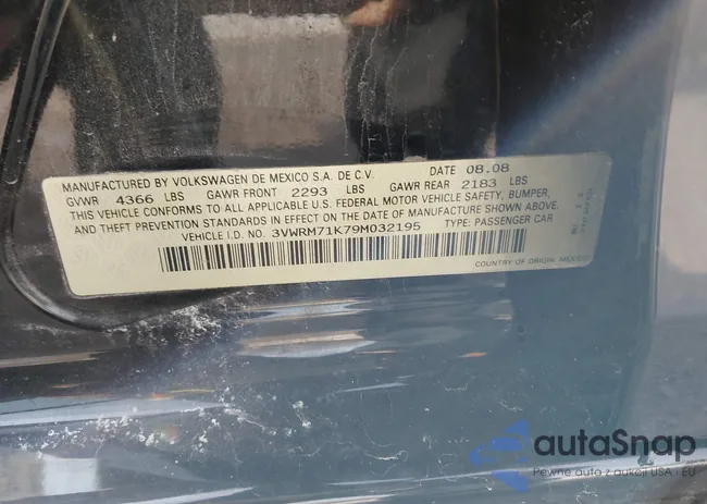 3VWRM71K79M032195: 44104455