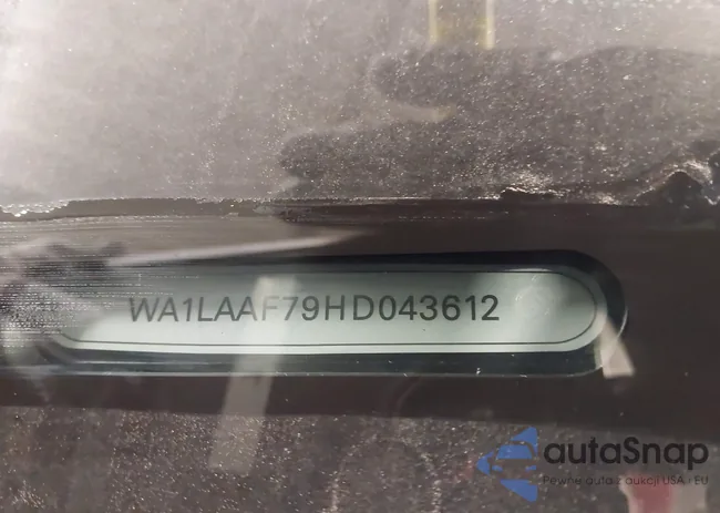 WA1LAAF79HD043612: 44105784