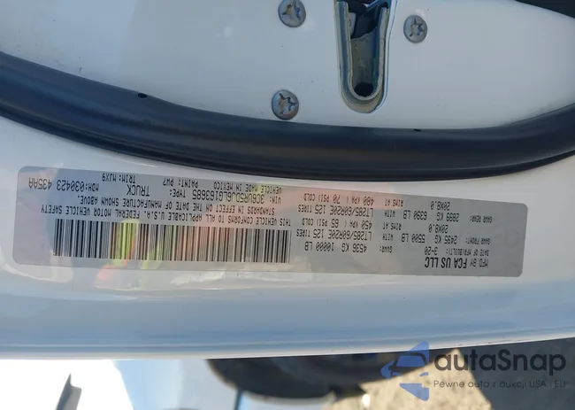 3C6UR5DJ6LG163685: 44105785