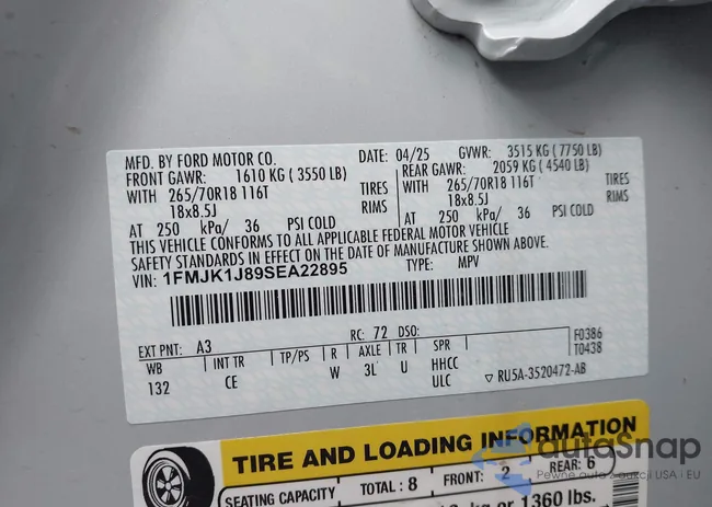 1FMJK1J89SEA22895: 44105804