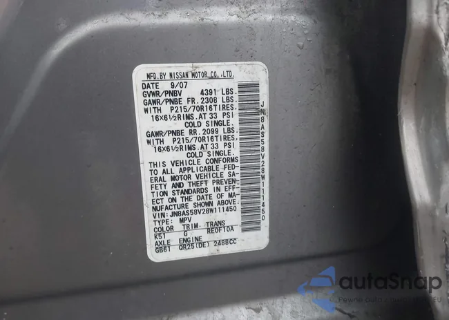 JN8AS58V28W111450: 44105978