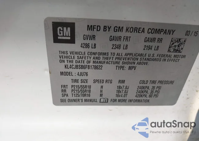 KL4CJBSB6FB178622: 44105979