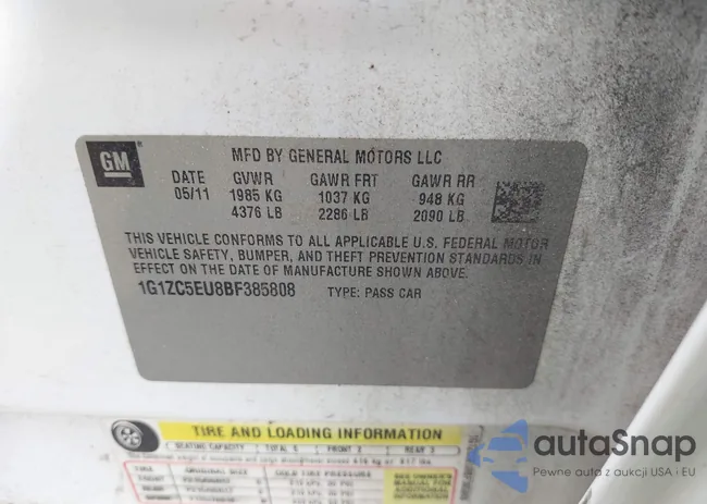 1G1ZC5EU8BF385808: 44106002