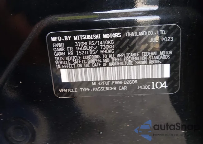 ML32FUFJ9RHF02606: 44105460