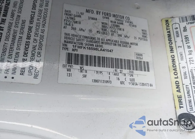 1FMFK18598LA41047: 44106761