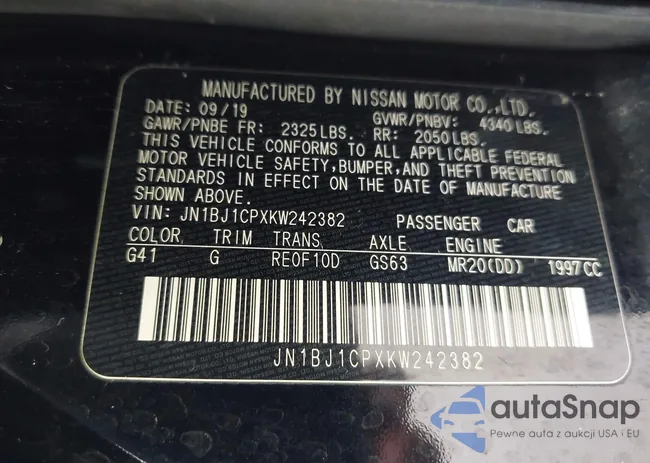 JN1BJ1CPXKW242382: 44106776