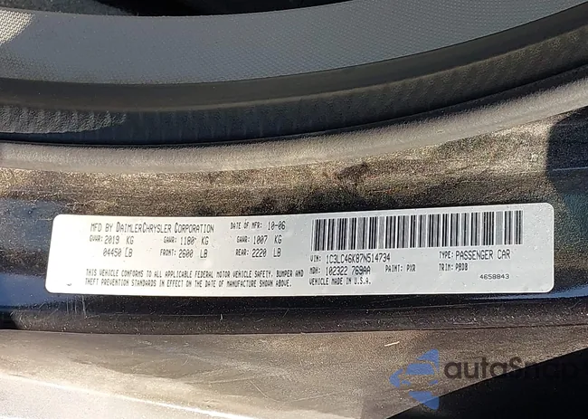 1C3LC46K87N514734: 44106826