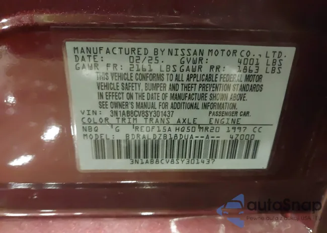 3N1AB8CV8SY301437: 44107078